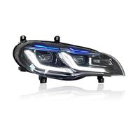 Gruppo Fari Anteriori Auto Per BMW E70 X5 Accessori 2007-2013 Gruppo luci indicatori direzione anteriori a LED modificati DRL Fari a LED per auto Fari Anteriori(For 2007-2010 Year)