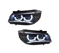 Gruppo Fari Anteriori Compatibile Con BMW Per X1 E84 F49 2010 2011 2012 2013 2014 2015 Styling Faro DRL Indicatore Direzione Angel Eye Proiettore Lente Ricambi Auto