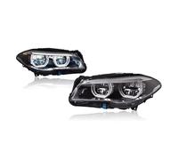 Gruppo Fari Anteriori per Serie 5 F10 2010-2015 2016 Fari Auto Lampade A LED Luci Diurne Indicatori di Direzione Dinamici Accessori Auto Luci Anteriori(2010-2013 w AFS)
