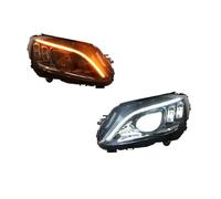 Gruppo fari auto Compatibile Con Benz Per W205 C63 180 260 2015 2016 2017 2018 2019 2020 2021 Lampada Di Segnalazione Freno DRL Ricambio Auto Plug And Play