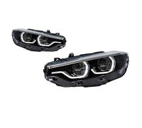 Gruppo Fari Fari Anteriori Per Auto Per Serie 4 F32 F36 M4 F82 2013-2015 Fari DRL Indicatori Direzione Accessori Per Auto Auto Fari Anteriori Assy(9 pins)