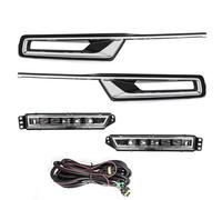 Gruppo Fari Fendinebbia Luci Diurne DRL Auto Fari Ricambio Paraurti Anteriore Con Cavo Compatibile Con Fit Per Shuttle 2019 2020 2021 2022 2023 2024