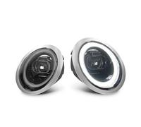 Gruppo Fari Luce Per BMW Per Mini Per Cooper R50 R52 R53 Gruppo Ottico Anteriore A LED Aggiornamento DRL Indicatore Di Direzione Ambra Faro Anteriore Per Auto Faro Fanale Proiettore(Left and Right)