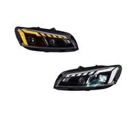 Gruppo Fari Luce Per VW Per Passat B7 2011-2015 Fendinebbia Automatico DRL Freno Indicatore Di Direzione Fari A LED Per Auto Plug And Play Faro Fanale Proiettore(Left and Right)