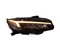 Gruppo fari per Auto per fari a LED Civic 10a Generazione 2016 2017 2018 2019 2020 2021, Tutte Le sorgenti Luminose a LED, Gruppi ottici Inferiori a LED Dragon Wings