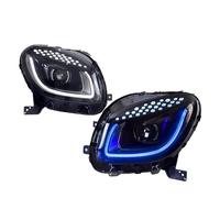 Gruppo Fari Per Smart Per 453 Per Fortwo Per Forfour 2PCS Auto LED DRL Gruppo Faro Luce Di Marcia Diurna Lampada Auto Faro