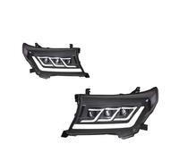 Gruppo Faro Anteriore 1 Paio Fari Auto Per Land Per Cruiser LC200 2007-2015 Lenti Proiettori LED Complete Accessori L'aggiornamento