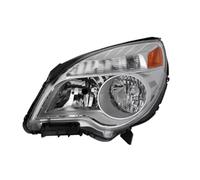 Gruppo Faro Anteriore Auto Compatibile Con Chevy Per Equinox 2010 2011 2012 2013 2014 2015 Faro DRL Luce Di Marcia Diurna Luce Di Guida Faro Lampada Di Segnalazione(Chrome,Left)
