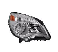 Gruppo Faro Anteriore Auto Compatibile Con Chevy Per Equinox 2010 2011 2012 2013 2014 2015 Faro DRL Luce Di Marcia Diurna Luce Di Guida Faro Lampada Di Segnalazione(Chrome,Right)