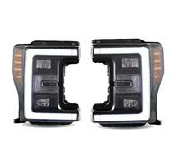 Gruppo Faro Anteriore Auto Compatibile Con Ford Per F250 Per Super Duty 2017 2018 2019 Accessori Per Auto Fari Anteriori Con Luce Di Svolta Ambrata DRL Lampada Frontale