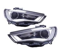 Gruppo Faro Anteriore Per A3 S3 2013 2014 2015 2016 Gruppo Ottico Anteriore A LED DRL Hella Xenon(With Low Beam Blubs For Original Xenon)