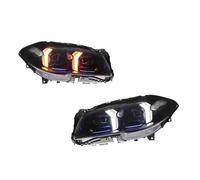 Gruppo Faro Anteriore per Auto per F10 per F18 2010-2013 | Faro Assemblaggio Proiettore di luce DRL allo xeno automatico Faro anteriore Indicatore di direzione del freno