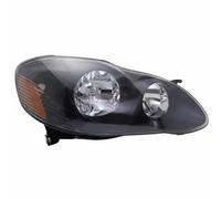 Gruppo Faro Anteriore per Auto per Toyota per Corolla 2003-2008 | Faro Assemblaggio Lampada frontale con lente trasparente per gruppo ottico con riflettore ambrato