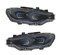 Gruppo Faro Anteriore Per BMW F30 F35 320i 328i 335i Serie 3 2013-2018 Sostituire Il Gruppo Fari Alogeni Allo Xeno E LED(Replace LED)