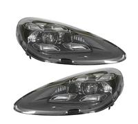 Gruppo Faro Anteriore Per Cayenne 958 Aggiornamento Fari 2011-2018 Full LED Proiettore DRL Lampada Per Auto Styling Fari A LED Gruppo Fari Anteriori Assy(11-14,No AFS)