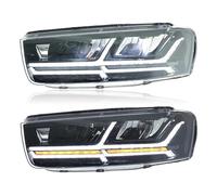 Gruppo Faro Anteriore Per Chevy Per Captiva Gruppo Faro LED 2012-2018 Accessori Lampada Anteriore Luce Di Segnalazione DRL Gruppo Fari Anteriori Assy