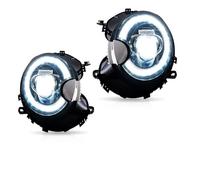 Gruppo Faro Anteriore Per Mini Per Cooper 2007-2013 HA CONDOTTO Il Faro Per R56 Per R55 Per JCW Animazione Luci Auto Accessori Gruppo Fari Anteriori Assy(Right Hand Drive)
