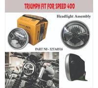 Gruppo Faro Anteriore per TRIUMPH Speed 400 52TA0516 LED 12 V Nero