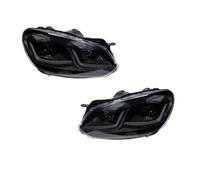 Gruppo Faro Anteriore Per VW Per Golf 6 Per MK6 Per Golf 7.5 2010 2011 2012 Aggiornamento LED Auto Faro Proiettore Doppia Lente Hot Auto Fari Anteriori Assemblaggio Fari Driver Faro(B)