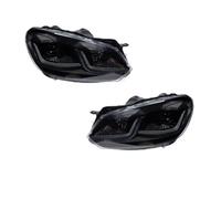 Gruppo Faro Anteriore Per VW Per Golf 6 Per MK6 Per Golf 7.5 2010 2011 2012 Aggiornamento LED Auto Faro Proiettore Doppia Lente Hot Auto Fari Anteriori Assemblaggio Fari Driver Faro(A)