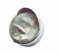 Gruppo Faro In Acciaio Cromato Con Paraluce Per Royal Enfield Bullet Classic