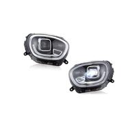 Gruppo Faro Per BMW Per MINI Per F60 2017-2020 Coppia Fari A LED Auto Assemblaggio Lampada Frontale Testa Segnale Svolta Plug And Play Fanale Auto(Guida a destra)