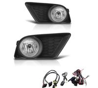 Gruppo fendinebbia Compatibile Con Dodge Per Charger 2011 2012 2013 2014 Paraurti Anteriore Luci Lente Trasparente Gruppo Fendinebbia DRL Luce Di Guida Fendinebbia Faretto