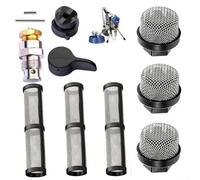 Gruppo filtro 246385 246384 per 390, per 395, per 490, per 495, per 595 spruzzatori airless per aiutare a mantenere una corretta manipolazione dei fluidi e risposta del sistema