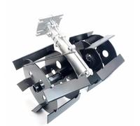 Gruppo Fresa Zappa Zappetta Rotante Coltivatore per Decespugliatore ingranaggio 9 Denti Accessorio Zappe Design Taglio Smussato per Decespugliatore a Scoppio