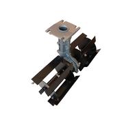 Gruppo Fresa Zappe Zappetta Rotante Coltivatore per Decespugliatore ingranaggio 9 Denti Tubo Ø26 mm Motozappa Zappette