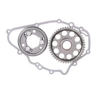 Gruppo frizione di avviamento con cuscinetto unidirezionale per motocicletta universale e amp; Guarnizione cilindro compatibile con -5 ER500 500 EX500A 454LTD EN450A EX500D(1 Set)