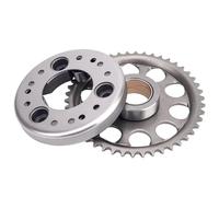 Gruppo frizione di avviamento con cuscinetto unidirezionale per motocicletta universale e amp; Guarnizione cilindro compatibile con -5 ER500 500 EX500A 454LTD EN450A EX500D(Starter Clutch Assy)