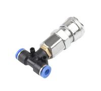 Gruppo giunto diritto a tre vie-serbatoio pneumatico-connettore-giunto pneumatico for rimorchio con pistola ad aria compressa(Plastic steel)