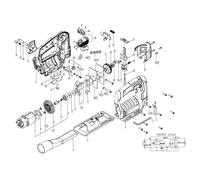 Gruppo guida a rulli XR60050256 ORIGINALE Worx