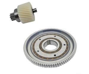 Gruppo ingranaggi di ricambio per motore MidDrive Tongsheng TSDZ2B progettato per una trasmissione di potenza efficiente (ingranaggio grande frizione)