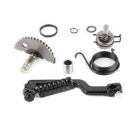 Gruppo ingranaggio albero leva avviamento ciclomotore Kit albero avviamento in metallo di alta qualità compatibile con parti di motociclette GY6 49CC 50CC 80CC 100CC