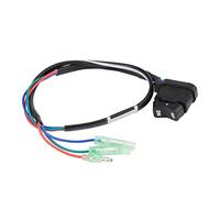 Gruppo Interruttore Power Trim Sostituzione Interruttore Tilt Trim per Scatola Telecomando Fuoribordo, OEM: Nero,Interruttori per auto