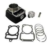 Gruppo Kit Cilindro Per CG196 Per CG200 Per ZJ200 250 Per Veloci Per Xeverus Per Motociclette Da 200 Cc Kit Cilindro Pistone Alesaggio 65,5 Mm Motore(High Compression Kit)