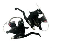 Gruppo leva deragliatore e freno (per manubri piatti) Shimano ST-M310-8R2 Noir