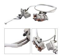 Gruppo Leva Pompa Freno Posteriore Ant. Per Honda CR250R CR125R Argento