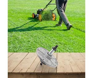 Gruppo mandrino tosaerba con struttura in metallo resistente, compatibile con pannelli Murray da 38/40/42/46 pollici per serie 1001046 1001200, pezzo di ricambio argento