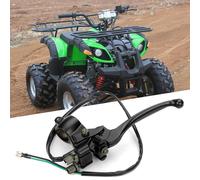 Gruppo Maniglia Leva Freno Accessori Nero per ATV/Quad Manubrio