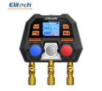 Gruppo manometrico digitale 2 vie compatto display colori App Elitech MS-100plus