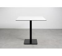 Gruppo Maruccia - Piano Tavolo HPL Resistente - Impermeabile e Antigraffio per Interni ed Esterni - Ideale per Ristoranti, Bar e Casa (Bianco, Quadrato 90x90)