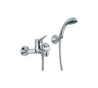 GRUPPO MISCELATORE VASCA con flessibile e doccetta SEI