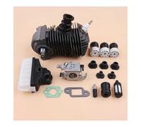 Gruppo motore Cilindro Pistone Carburatore Un set di tamponi adatto for MS250 MS230 025 023 MS 250 230 42,5 MM Ricambi for motosega