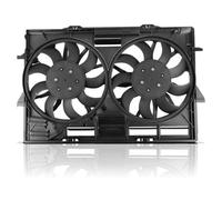 Gruppo motore della ventola di raffreddamento a radiatore Compatibile con A6 A7 4G 3.0 4.0 TFSI Modelli dal 2012 al 2017 4H0959455T 4H0959455AA