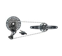 Gruppo mountain bike Sram Grp Sram Gx Eagle Dub Bst Lunar (Der., Trig., Pdl, Chain., Cass.) Noir