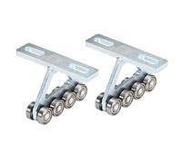 Gruppo mozzo per carichi pesanti - Kit carrello a 8 ruote per canali puntone - Soluzione efficiente per movimentazione dei materiali e trasporto