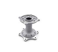 Gruppo mozzo ruota anteriore cerchio posteriore compatibile con CRF R CRF X250 450 20 25mm foro per asse pressofusione fiore tamburo ruota nucleo(Rear)